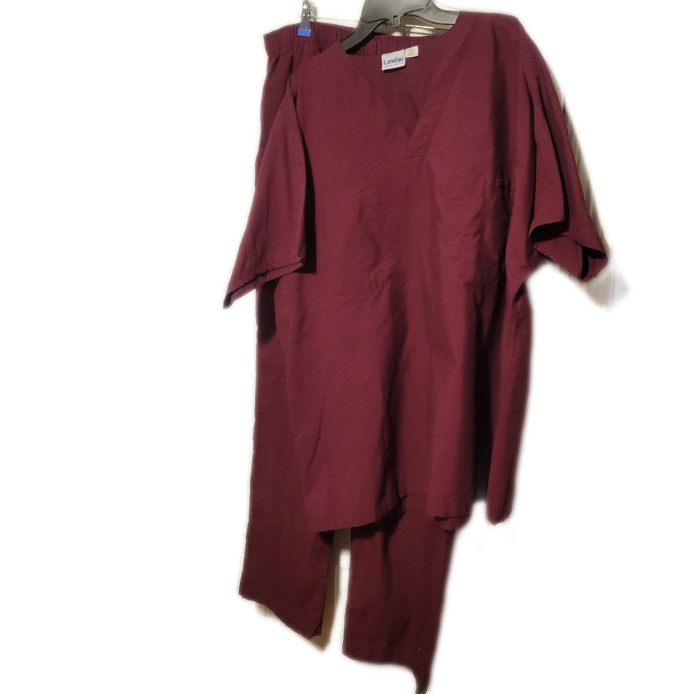 Landau Wine Men's Scrub set